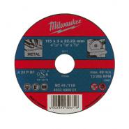Отрезной диск Milwaukee по металлу SCS 41 / 180 X 3 X 22.2 мм