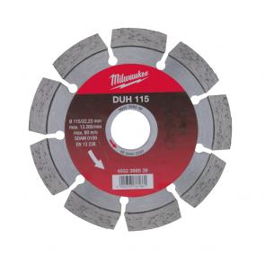 Алмазный диск Milwaukee профессиональная серия DUH d 115 мм