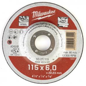 Шлифовальный диск Milwaukee по металлу SG 27 4932451481